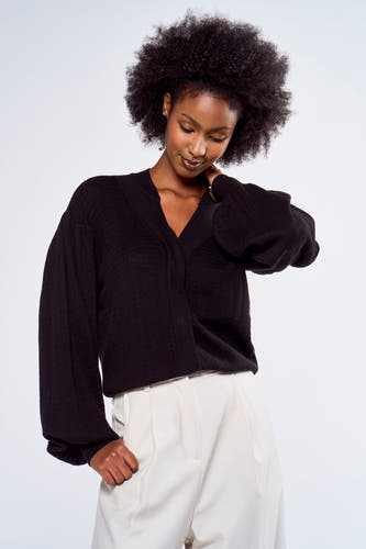 Gilet - zwart