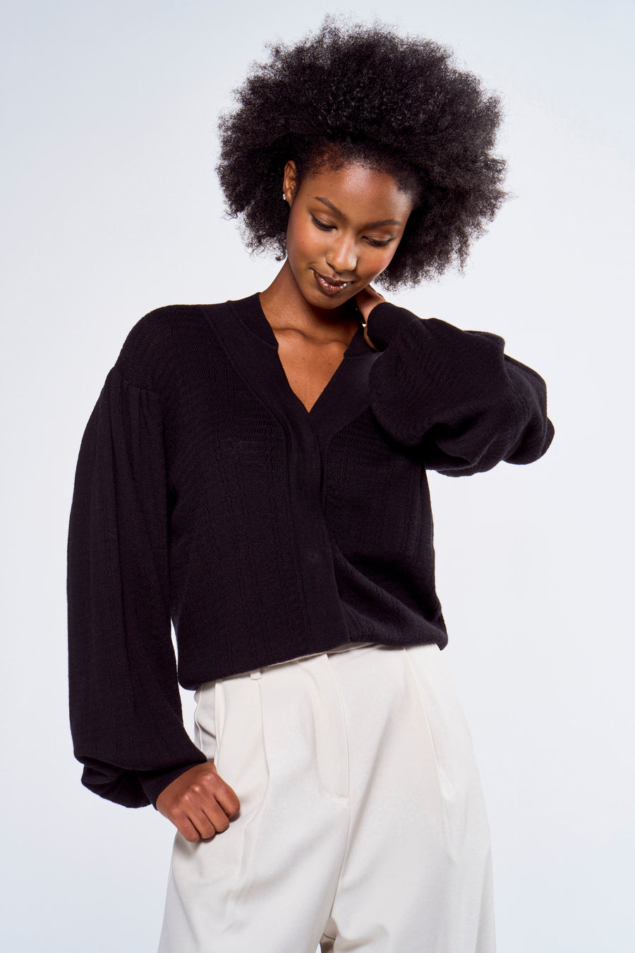 Gilet - zwart