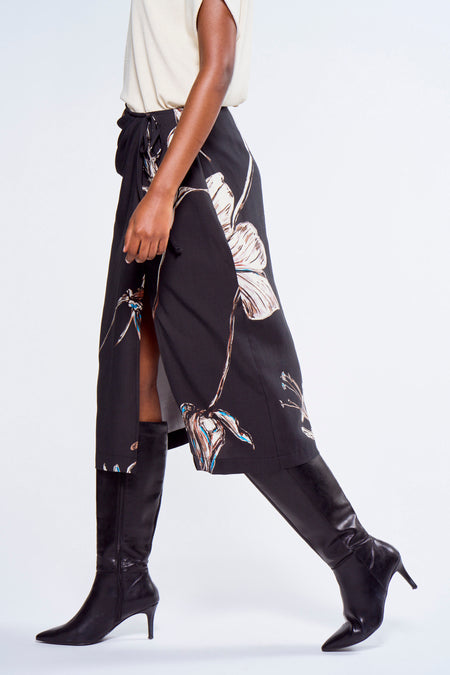 Jupe 3/4 Multicolore - Astrid Black Label
