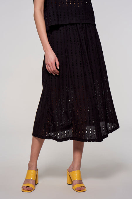 Rok 3/4 Zwart - Astrid Black Label