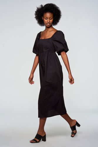 Kleedje met korte mouwen - zwart - Astrid Black Label