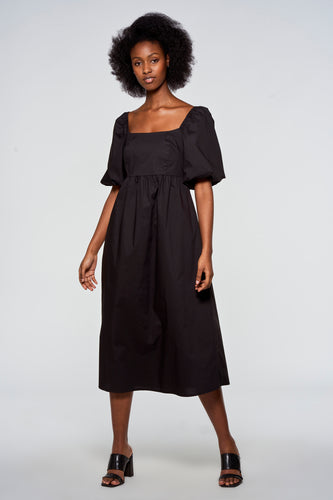 Kleedje met korte mouwen - zwart - Astrid Black Label