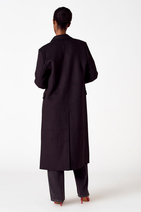 Lange jas Zwart - Astrid Black Label