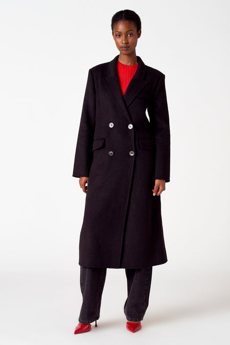 Veste longue Noir - Astrid Black Label