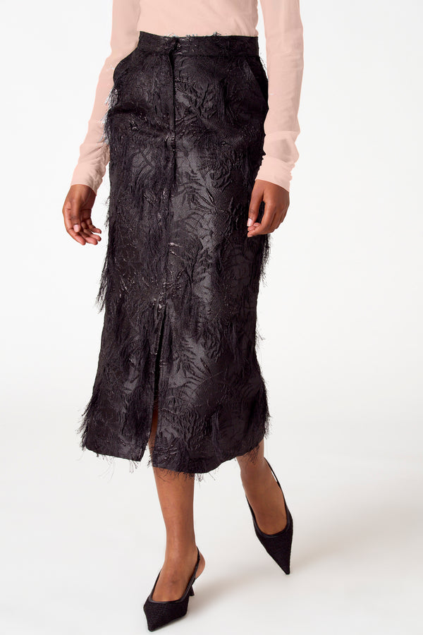 Rok (lang) Zwart - Astrid Black Label