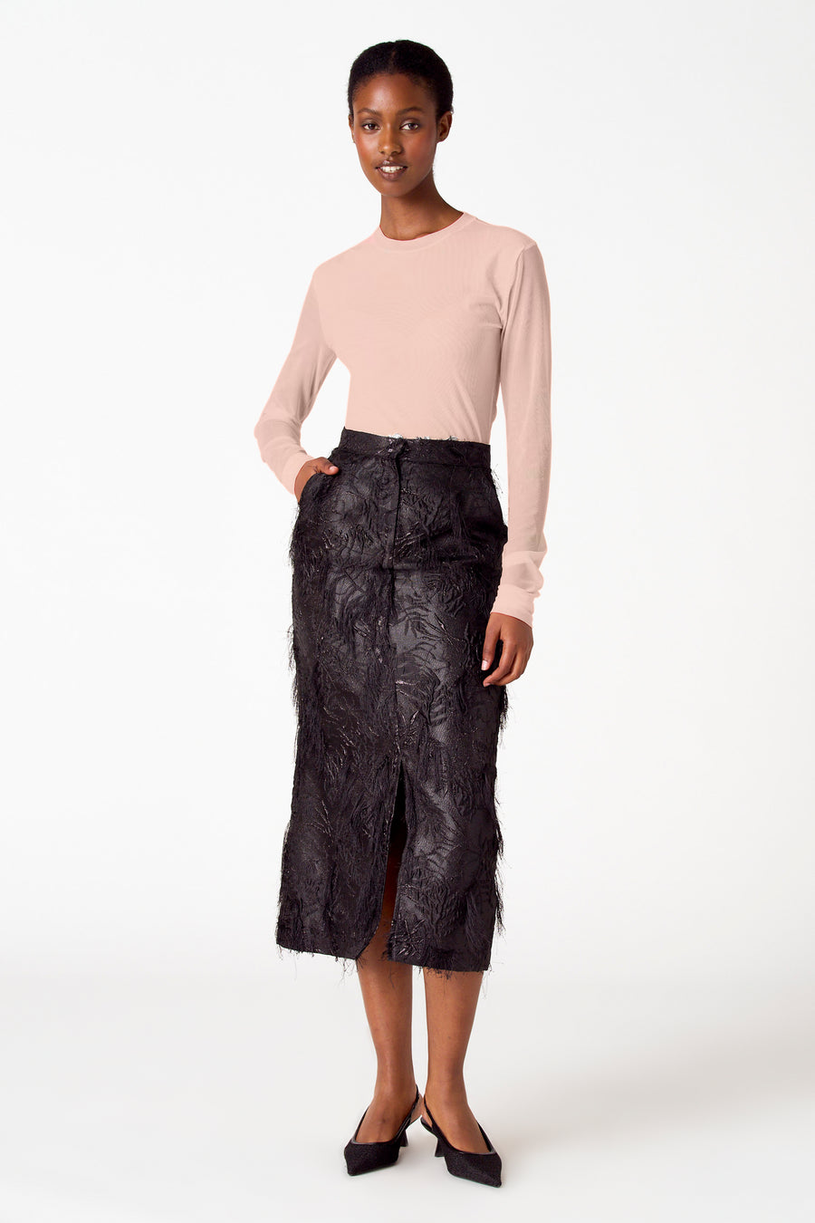 Lange rok - zwart - Astrid Black Label