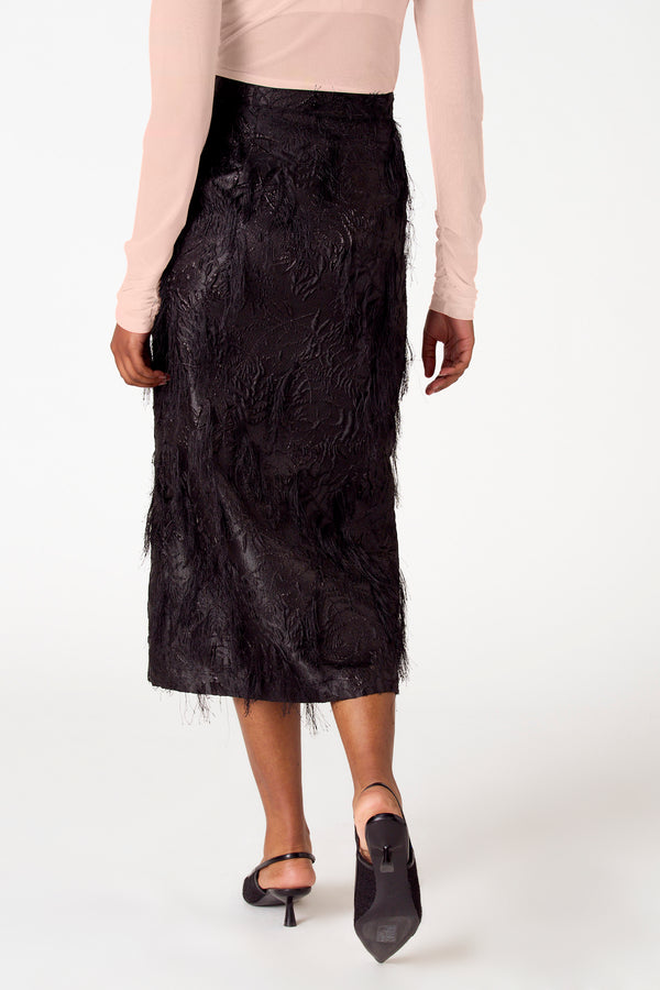 Rok (lang) Zwart - Astrid Black Label