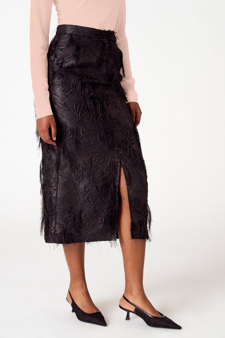 Jupe longue Noir - Astrid Black Label