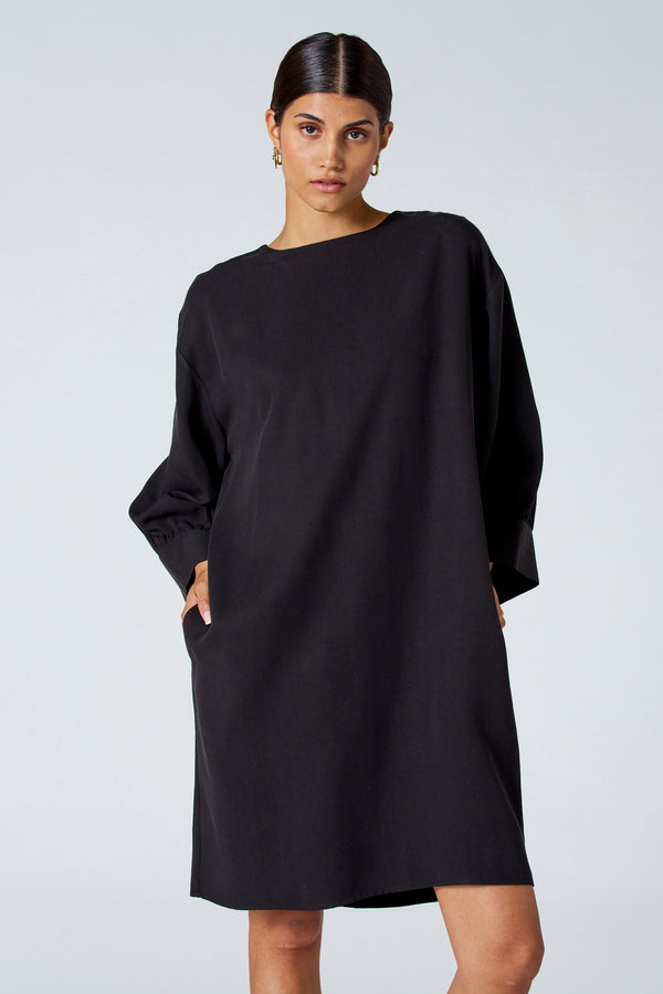 Kleedjes (lange mouwen) Zwart - Astrid Black Label