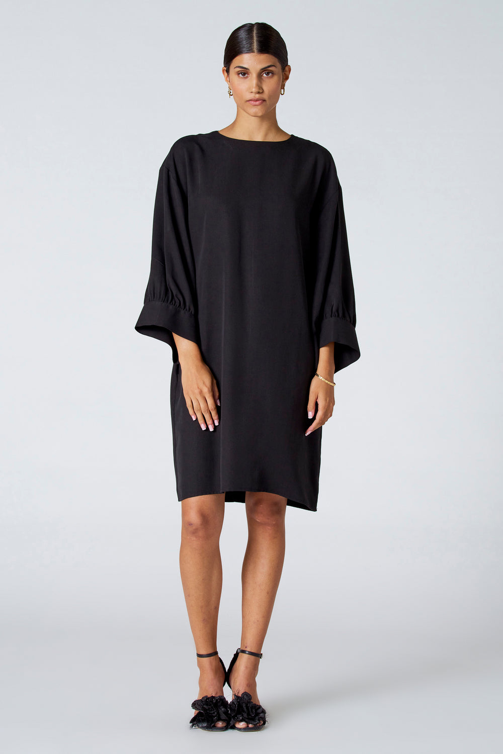 Kleedjes (lange mouwen) Zwart - Astrid Black Label