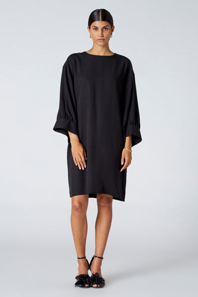 Kleedjes (lange mouwen) Zwart - Astrid Black Label