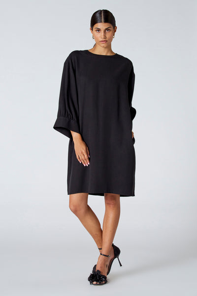 Kleedjes (lange mouwen) Zwart - Astrid Black Label