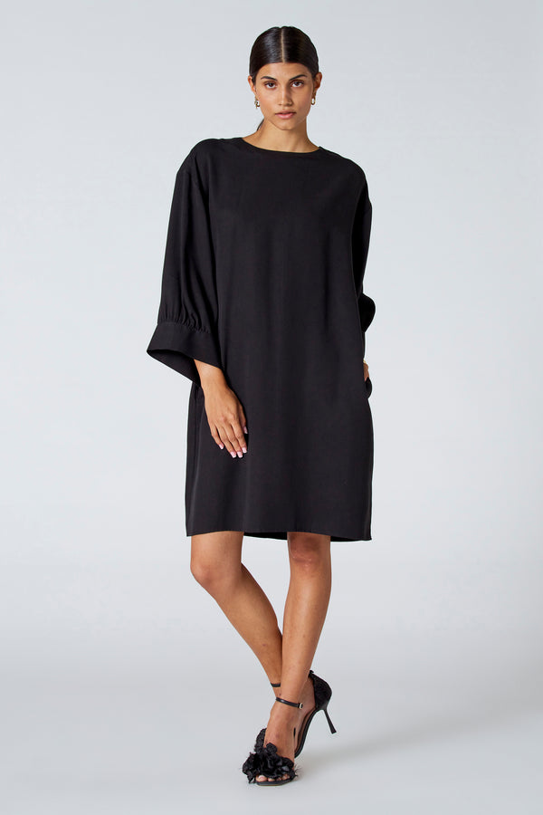 Kleedjes (lange mouwen) Zwart - Astrid Black Label