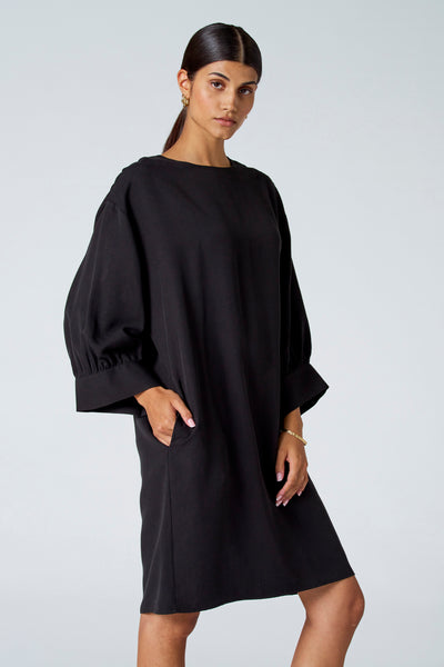Kleedjes (lange mouwen) Zwart - Astrid Black Label