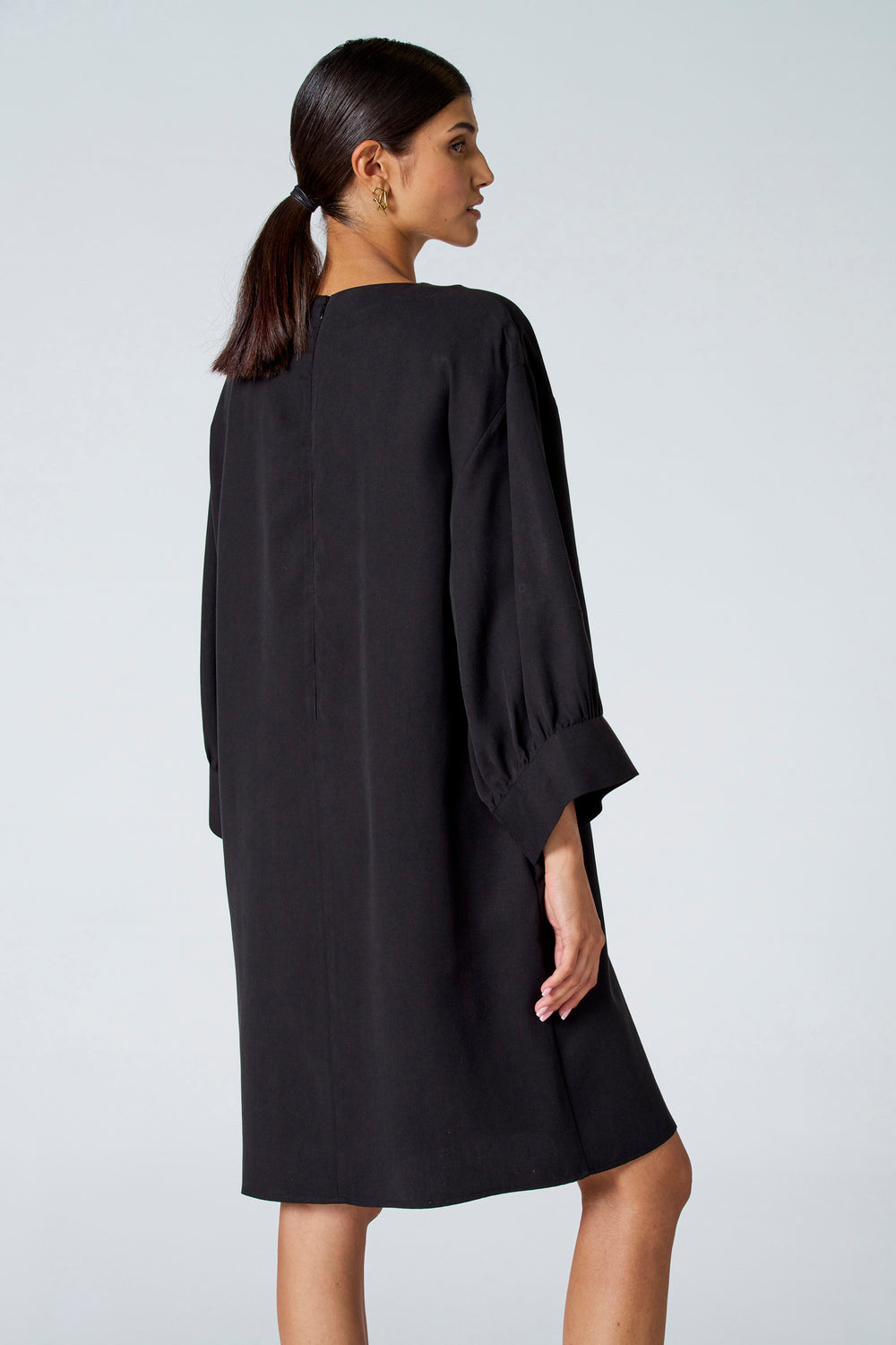 Kleedjes (lange mouwen) Zwart - Astrid Black Label