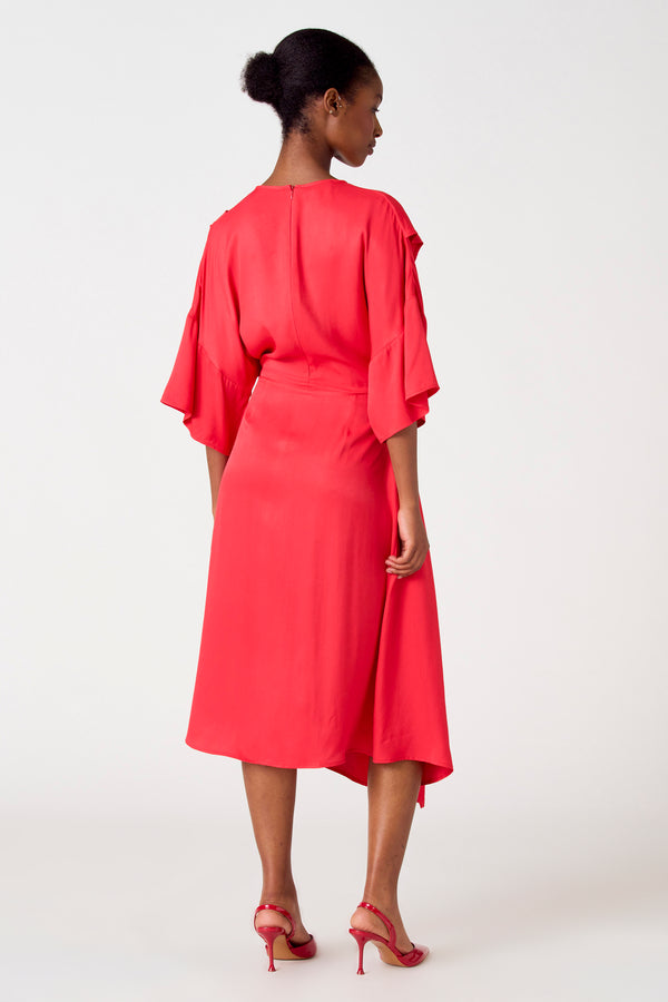 Kleedjes (korte mouwen) Roze - Astrid Black Label