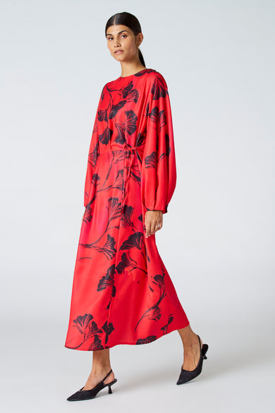 Robes manches longues Rouge - Astrid Black Label