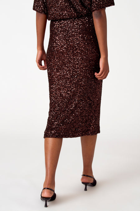 Jupe 3/4 Bordeaux - Astrid Black Label
