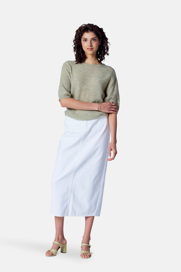 Pull col O Vert - Astrid Black Label