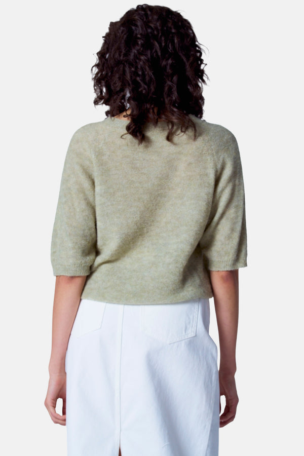Pull col O Vert - Astrid Black Label
