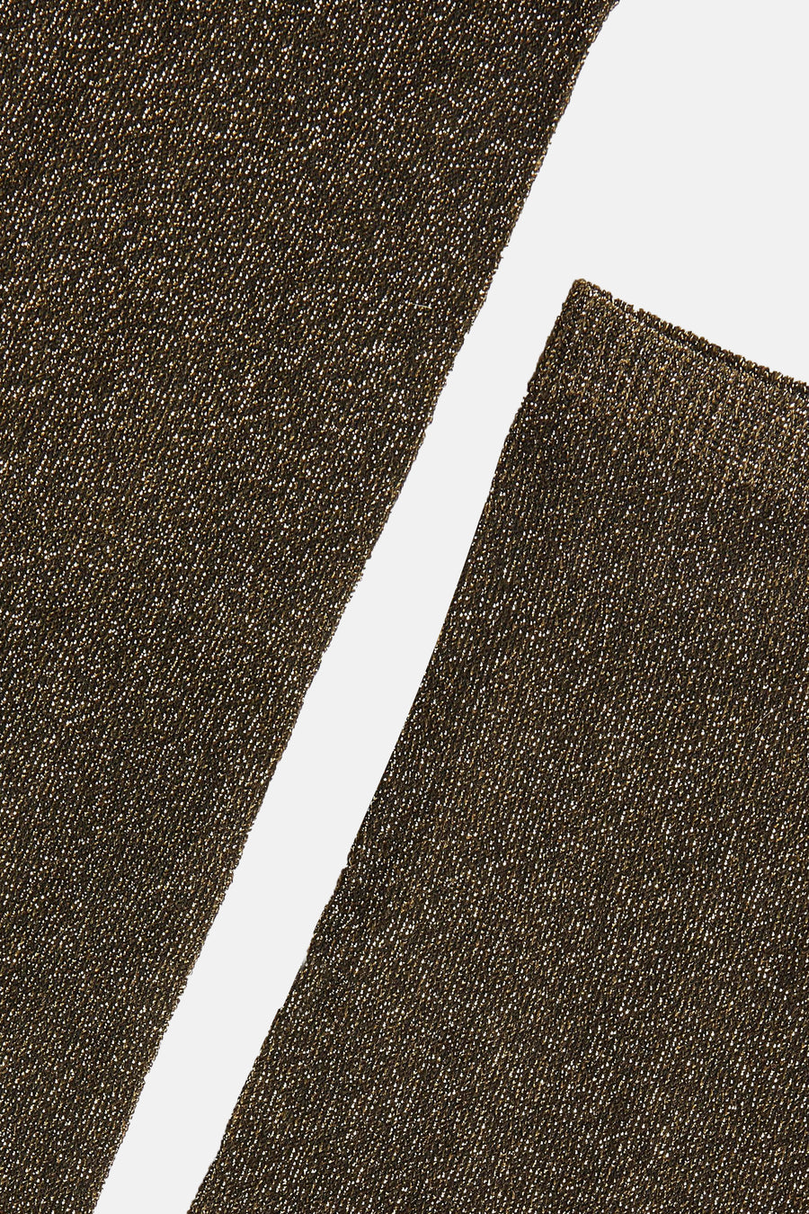 Chaussettes vertes d'Astrid Black Label, avec des détails scintillants et une subtile texture.