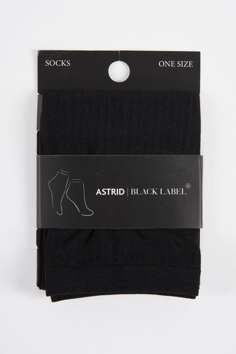 Sokken - zwart - Astrid Black Label