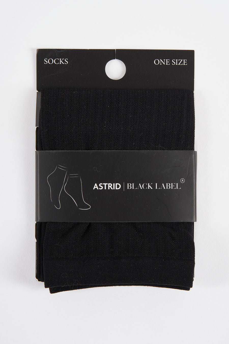 Sokken - zwart - Astrid Black Label