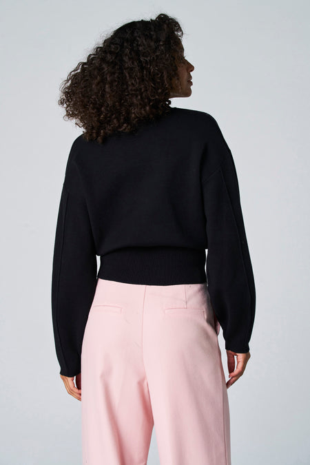 Trui met rolkraag Zwart - Astrid Black Label