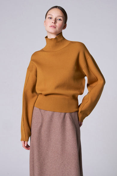 Pull col roulé Vert - Astrid Black Label