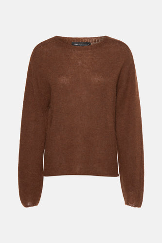 Pull met ronde hals - Bruin - Astrid Black Label