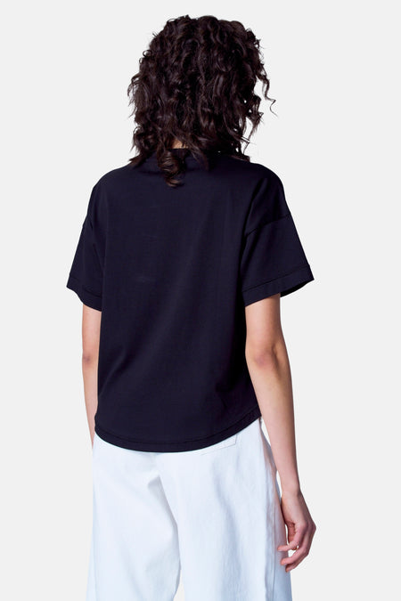 T-shirt met korte mouwen - zwart