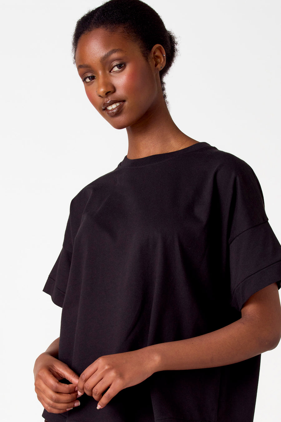 T-shirt met korte mouwen - zwart - Astrid Black Label