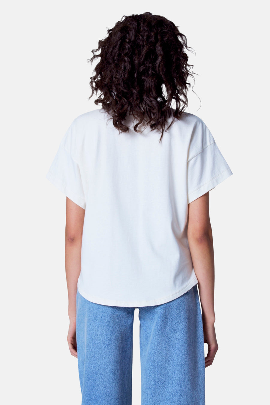 T-shirt met korte mouwen - ecru - Astrid Black Label