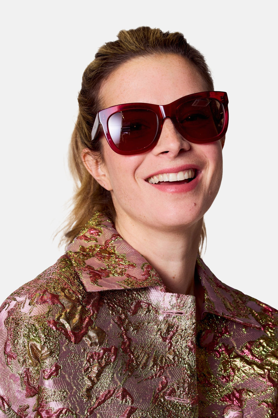 Lunettes de soleil - rose - Astrid Black Label