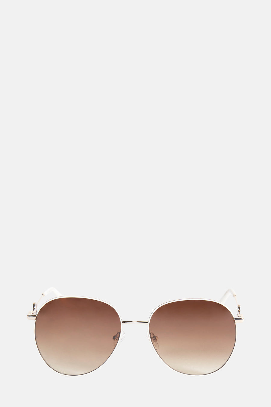Lunettes de soleil - blanc - Astrid Black Label