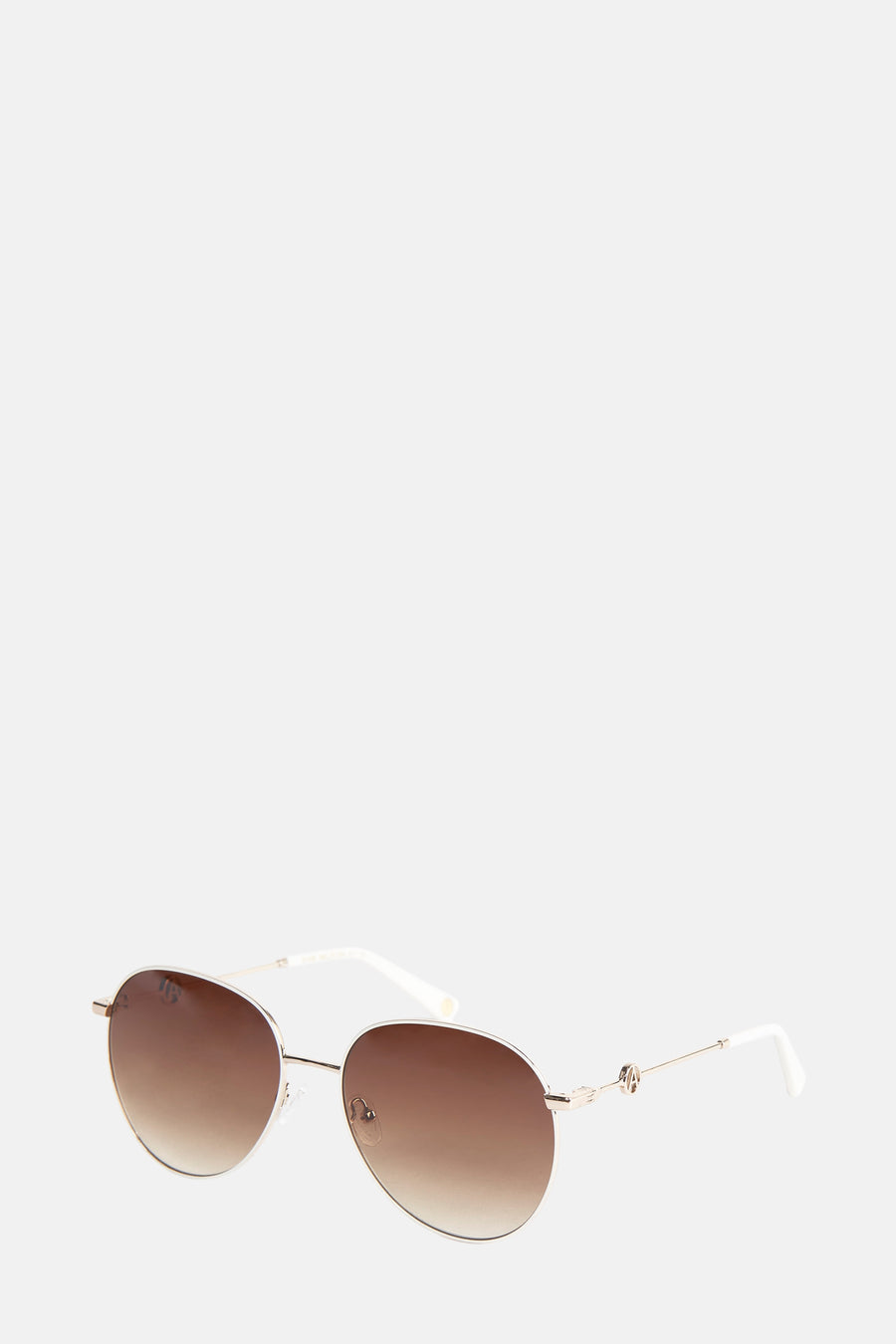 Lunettes de soleil - blanc - Astrid Black Label