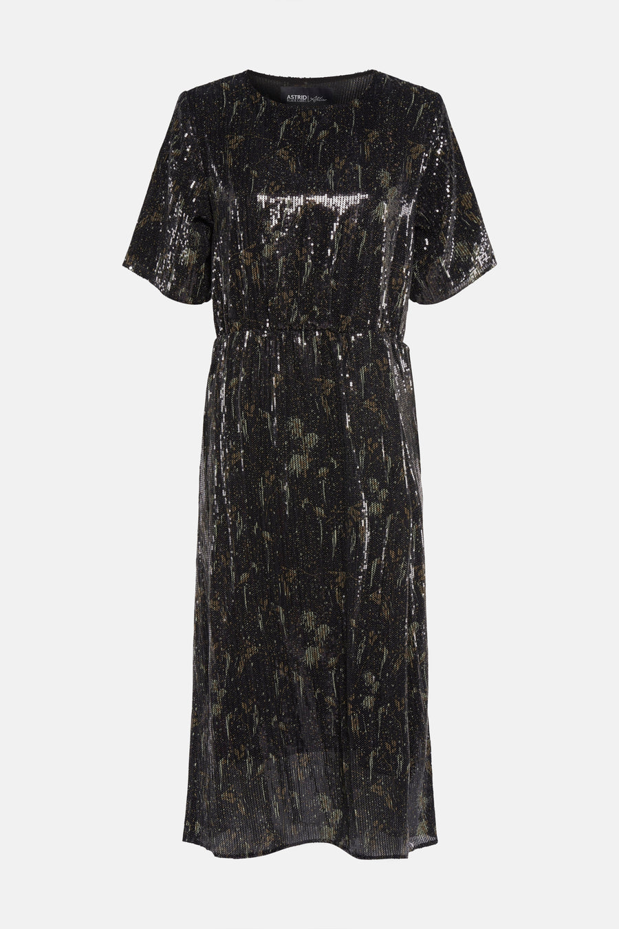 Robe à manches courtes - Noir - Astrid Black Label