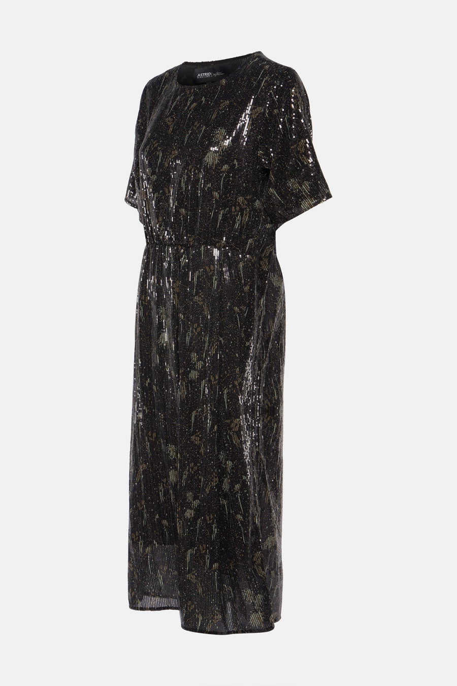 Robe à manches courtes - Noir - Astrid Black Label