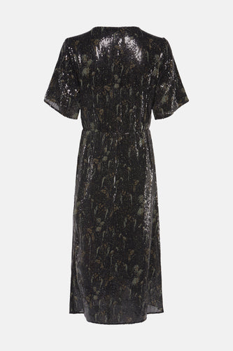 Robe à manches courtes - Noir - Astrid Black Label