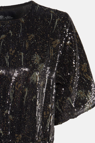 Robe à manches courtes - Noir - Astrid Black Label