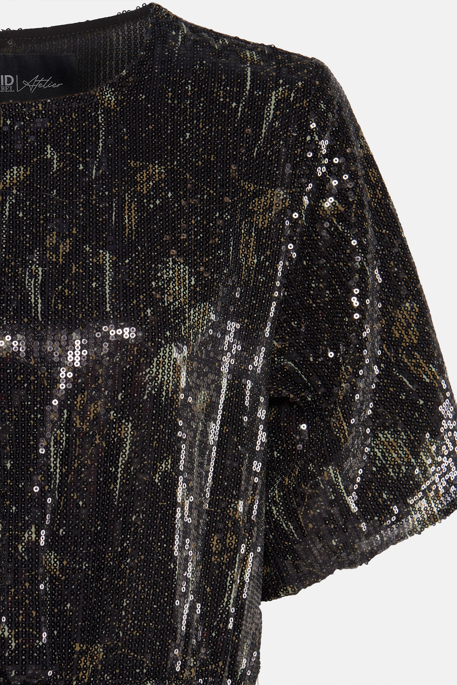 Robe à manches courtes - Noir - Astrid Black Label