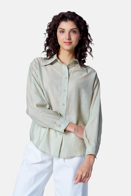 Hemd (lange mouwen) Groen - Astrid Black Label