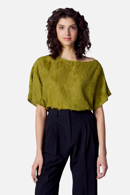 Chemisier (manches courtes) Vert - Astrid Black Label