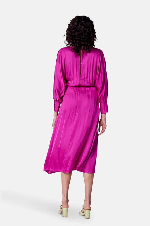 Kleedjes (lange mouwen) Roze - Astrid Black Label