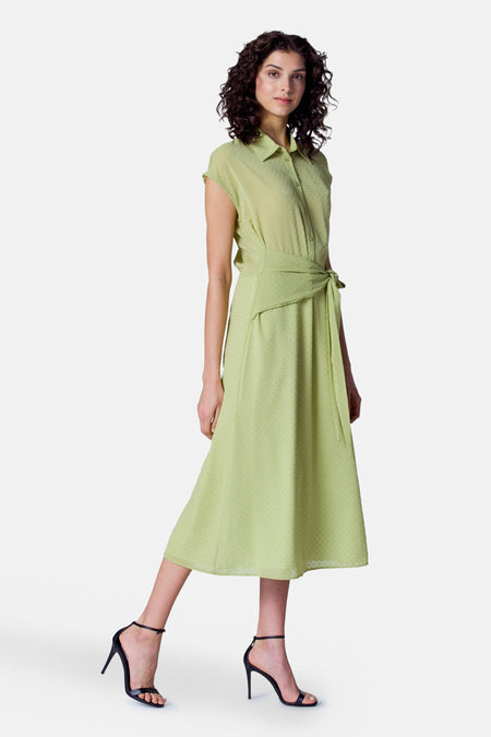 Kleedjes (korte mouwen) Groen - Astrid Black Label