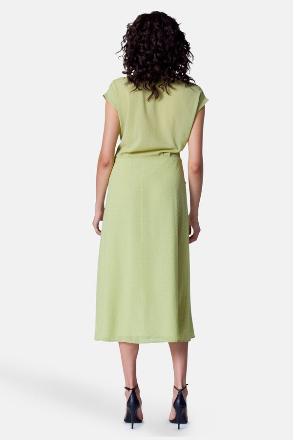 Kleedjes (korte mouwen) Groen - Astrid Black Label