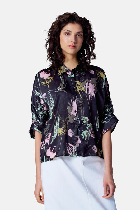 Blouse 3/4 Multicolor - Astrid Black Label