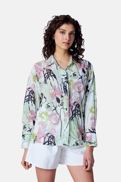 Blouse (lange mouwen) Multicolor - Astrid Black Label