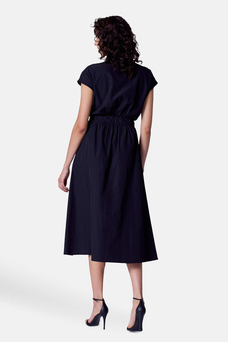 Kleedjes (korte mouwen) Zwart - Astrid Black Label
