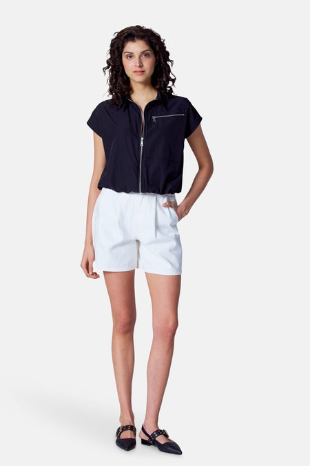 Chemisier (manches courtes) Noir - Astrid Black Label
